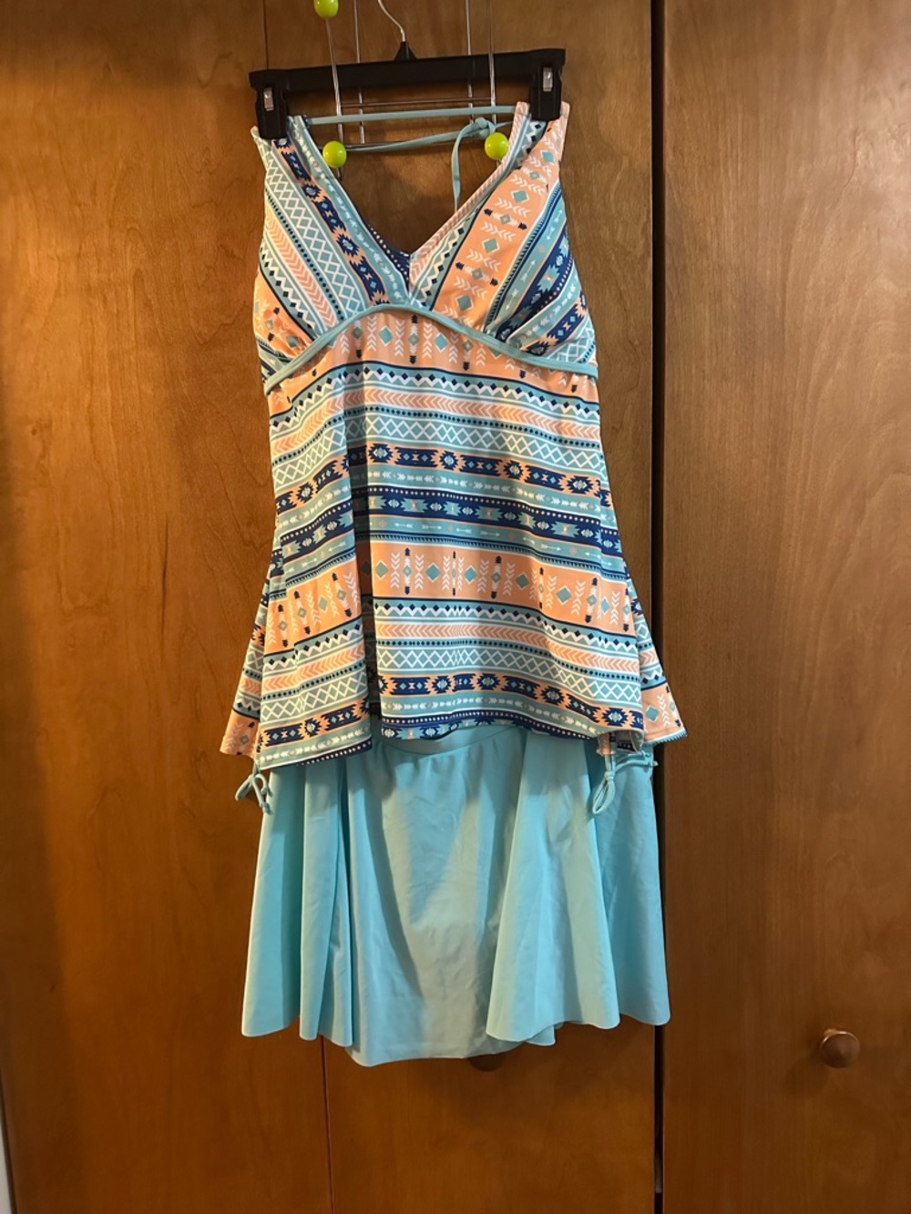 Women’s 1x 2 piece tankini swimsuit NWOT